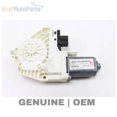 2007-2009 AUDI S6 - Front LEFT Power Window Motor 4F0959801D - Image 1 of 4