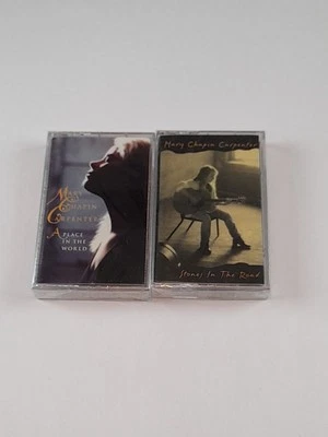 Stones in the Road & A Place In The World Mary Chapin Carpenter Cassettes New - Image 1 of 4