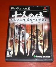 Seven Samurai 20XX (Sony PlayStation 2, 2004 PS2)-Complete