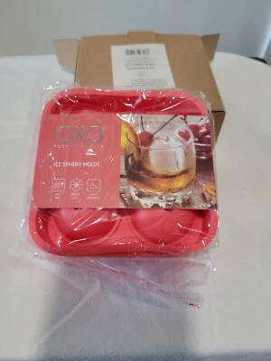 Fabrique Silicone Ice Ball Maker 4 Sphere Mold Ice Cube tray - Image 1 of 4