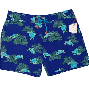Tori Richard Men’s Turtle Swim Shorts Navy Honu Reef Size 40 1793-ME98 - Picture 1 of 6