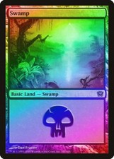 Swamp (341) FOIL 9th Edition NM Basic Land MAGIC THE GATHERING CARD ABUGames