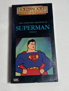 Max Fleischer Cartoons Of Superman 8 Episodes In Brilliant Color VHS. - Picture 1 of 6