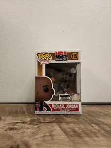 Funko Pop USA Basketball Michael Jordan Hobbiestock Exclusive 115 - Imagen 1 de 6