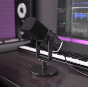 FIFINE USB/XLR Dynamic Mic - Touch Mute, Kopfhöreranschluss, 1/0 Regler, PC PS5/4 - Bild 1 von 12