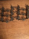 Brass French Provincial Drawer Pull Lot of 6 Handles Gold Vintage Look 3 3/4"