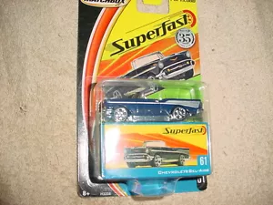 Chevrolet Bel Air 1/15.000 Matchbox Superfast #61 sin usar en paquete envío gratuito en EE. UU. - Imagen 1 de 1