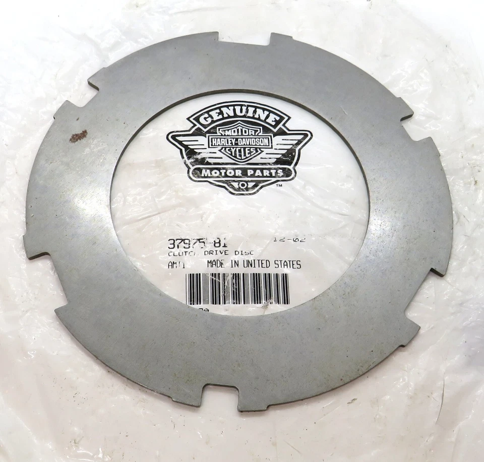 Placa de embrague de acero 37975-81 Harley-Davidson para FXD FXR FLH F FXE FS FXS FXB Foto 1 de 1