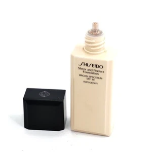 Shiseido Sheer And Perfect Foundation ~ I 100 Very Deep Ivory ~ Full Size [NWOB] - Picture 1 of 4