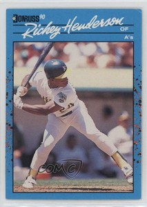 1990 Donruss Best of the American League Rickey Henderson #124 HOF