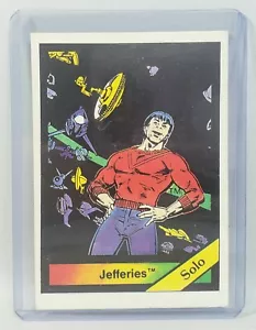Vintage JEFFERIES #51 Series 1 | Marvel Universe Trading Card 1987 | Solo - Picture 1 of 2