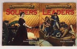 2 Books Voices from the American Revolution Series Soldiers Leaders HB/DC - Picture 1 of 13