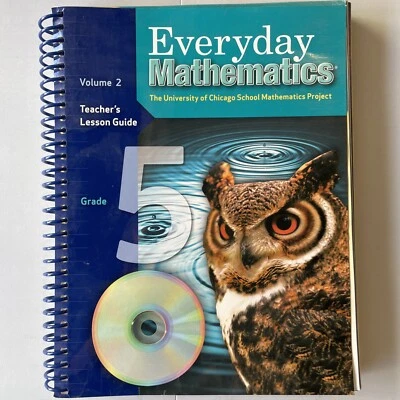 Everyday Mathematics: Teacher's Lesson Guide Grade 5 volume 2 No CD - Image 1 of 3