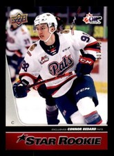 2021-22 Upper Deck CHL Exclusives #401 Connor Bedard '20-21 Star Rookie #90/100