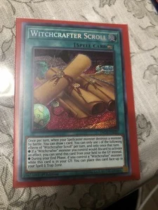 Hexenmacher Schriftrolle: Zoll-DE025 Zauberkarte Secret Rare - Bild 1 von 1
