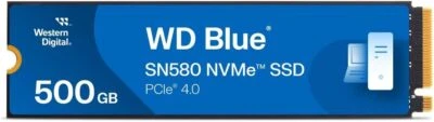 WD 500GB WD Blue SN580 NVMe Internal Solid State Drive SSD WDS500G3B0E - Image 1 of 4