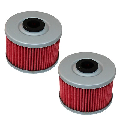2 Pack Oil Filter for Honda XR400R XR440 1996 1997 1998 1999 2000 01 02 03 2004 - Image 1 of 2