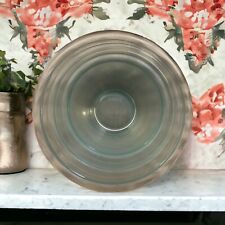 VINTAGE FROSTED MINT GREEN PYREX GLASS MIXING/SERVING NESTING BOWL SET OF 3!
