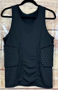 Zicac Herren XL 3-Pad Impact Sport Basketball Schutz Tank Top schwarz - Bild 1 von 9