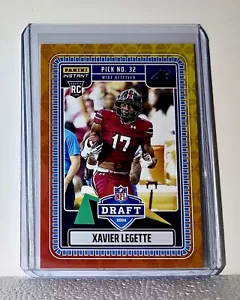 Xavier Legette 2024 Panini NFL #18 Draft Night Rookie Football Card 1 of 802 - Picture 1 of 2