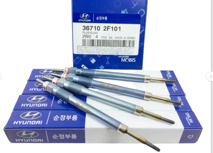 正品 367102F101 发光插头套装 4 件套适用于现代圣达菲图森起亚 — 第 1/1 张图片