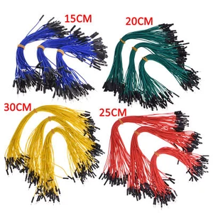 50PCS Dupont Wire Jumper Cable 2.54mm Male to Female Length:15CM/20CM/25CM/30CM - Picture 1 of 23