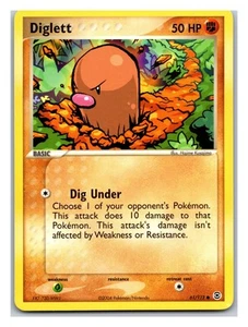 FireRed & LeafGreen #61/112 Diglett - Picture 1 of 2