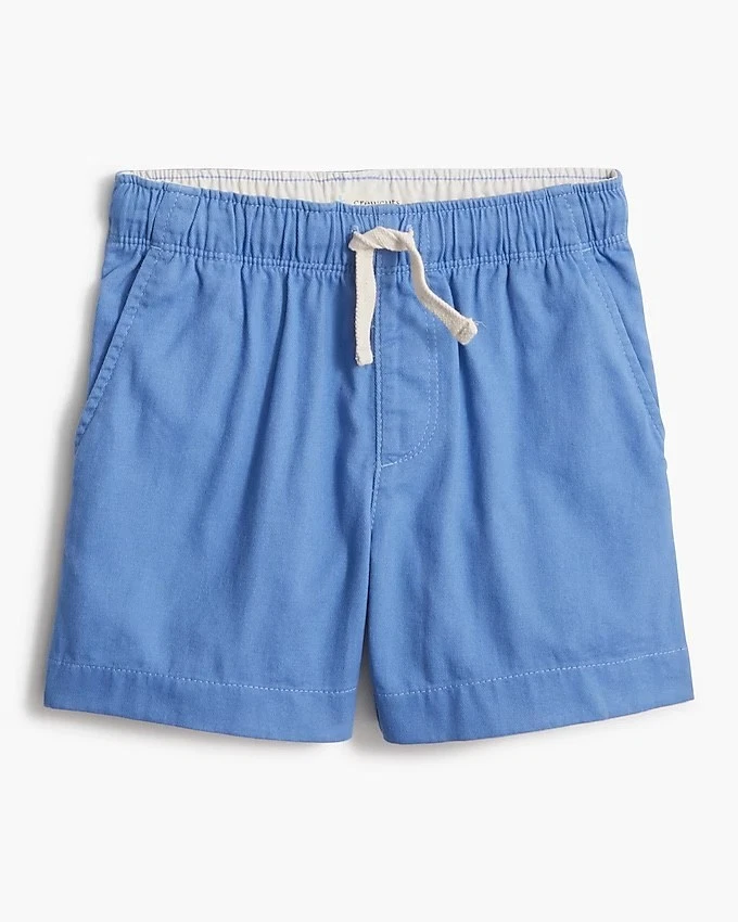 ¡NUEVO CON ETIQUETAS! Pantalones cortos de muelle con cordón de sarga suave verde azul rosa talla 12 14 para niños Foto 1 de 3