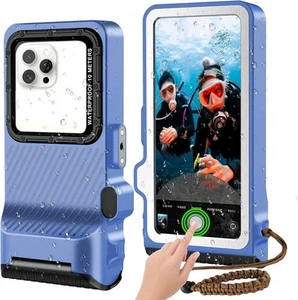 Waterproof Universal Phone Case, Outdoor Diving Snorkeling Swimming - Photo 1 sur 10