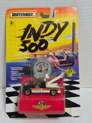 MATCHBOX INDY 500 GMC WRECKER TRUCK PARNELLI JONES COLLECTOR COIN INDIANAPOLIS - Image 1 of 4
