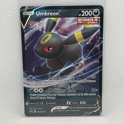 Umbreon V SWSH203 SWSH: Sword & Shield Promo Cards Holo - Image 1 of 2