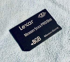LEXAR 8GB PRO Duo Memory Stick PRO Duo (FCF8C8PD) - Picture 1 of 2