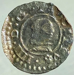 1661-1664 Coin Spanish Empire 4 Maravedis King Philip IV 360 Years Old Rare - Picture 1 of 7