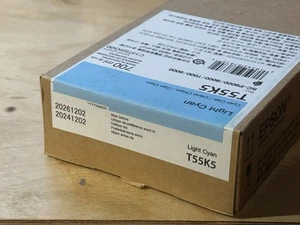 Epson T55K5 Light Cyan Original ink, Best before 2026 - Bild 1 von 3