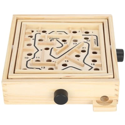 Holz-Labyrinth-Spiel Herausforderndes Nützliches Lustiges FAT - Bild 1 von 4