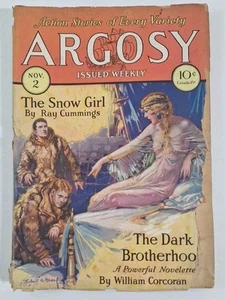 Argosy All-Story Weekly 1929 nov 2 Corcoran Ray Cummings - Picture 1 of 3
