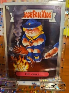 GIL GRILL 2022 GARBAGE PAIL KIDS TOPPS CHROME SILVER REFRACTOR #190B - Picture 1 of 2
