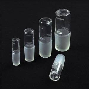 Hollow 14/19/24/29 Glass Stopper plug Chemistry Laboratory glassware - Picture 1 of 16
