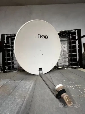 Antenna Parabola TRIAX completa con LNB universale - Immagine 1 di 3