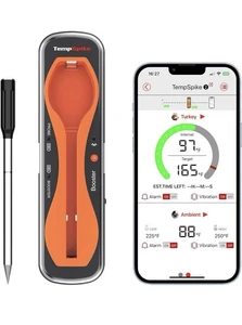 ThermoPro TempSpike 500 ft Wireless Meat Thermometer - Digital Bluetooth - Picture 1 of 7