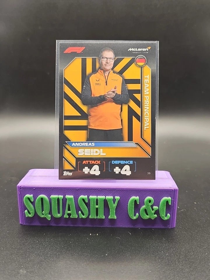 2022 Topps F1 Turbo Attax - Andreas Seidl #39 - Image 1 of 3