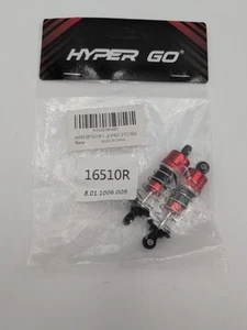 hyper go rc repuestos, amortiguadores nuevos 16510r rojo 2 piezas - Imagen 1 de 2