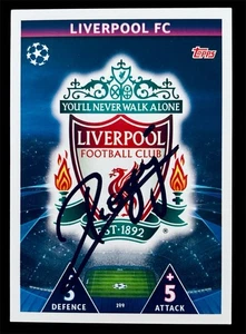 Diogo Jota HAND SIGNED Liverpool Champs League TOPPS Match Attax Trade Card COA - Picture 1 of 2