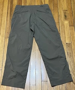 Royal Robbins Green Nylon Stretch Pants Women's Size 12 Regular x 29" Inseam - Picture 1 of 12