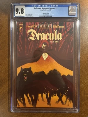 ✨Universal Monsters: Dracula #1 - Tiny Onion Exclusive - Tynion - CGC 9.8 - RARO Foto 1 de 2