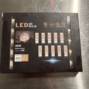  G9 Dimmable LED BULB 5000k 40W Replacement, Uses 4W, 120V, New - Picture 1 of 2