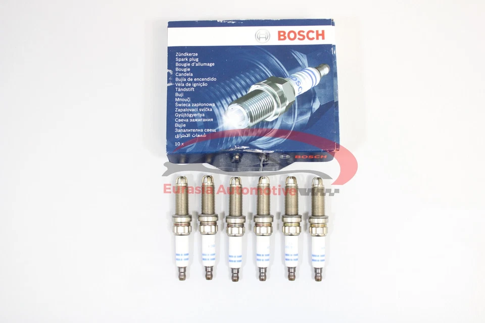 Bujías Bosch 6 x ZGR6STE2 / 121200375244 para BMW 335xi 3,0 L 2007-2008 Foto 1 de 1