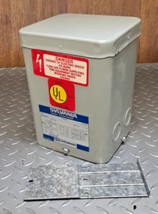 GTE Sylvania Buck-Boost Transformer .5KVA 120x240 12x24v 506-1AO USA NOS - Picture 1 of 4