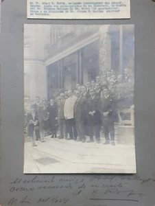 Argentine investigator Doctor Angel H. Roffo RARE hand signed photo cancer 32 cm - Picture 1 of 1