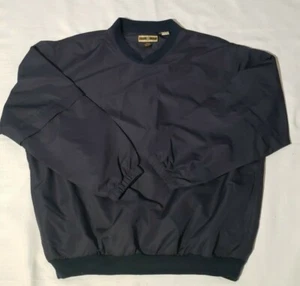 Herren NORTH END BLACK Ezem System Pullover Windbreaker Jacke Größe LARGE L - Bild 1 von 4